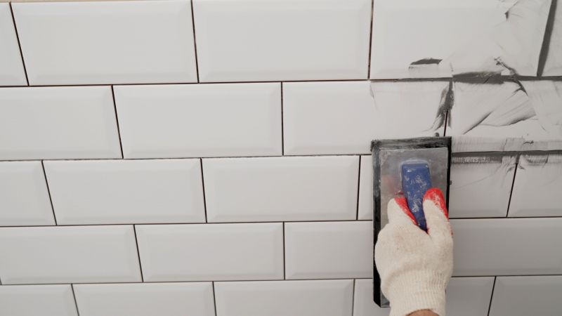 Bathroom Tile Repair project example