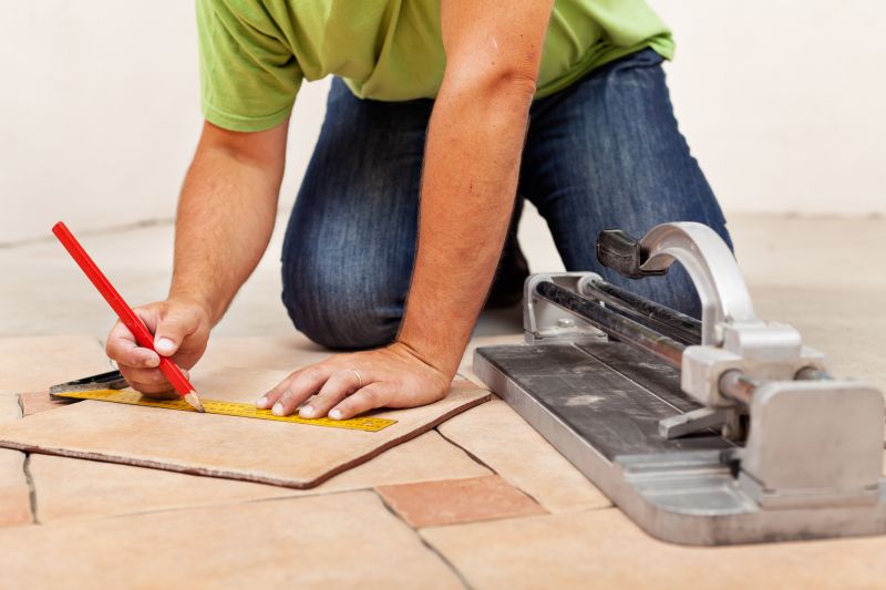 Tile Cutting and Preparation